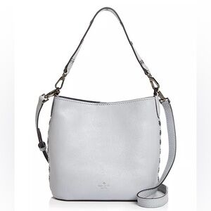 kate spade new york
Atlantic Avenue Libby Small Leather Shoulder Bag- grey/blue
